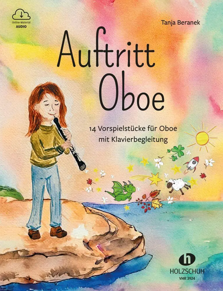 Cover: 9783864342073 | Auftritt Oboe | 14 Vorspielstücke für Oboe mit Klavierbegleitung