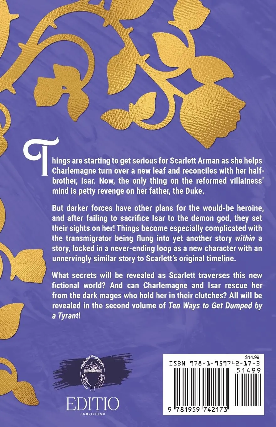 Rückseite: 9781959742173 | Ten Ways to Get Dumped by a Tyrant | Volume II (Light Novel) | Seo