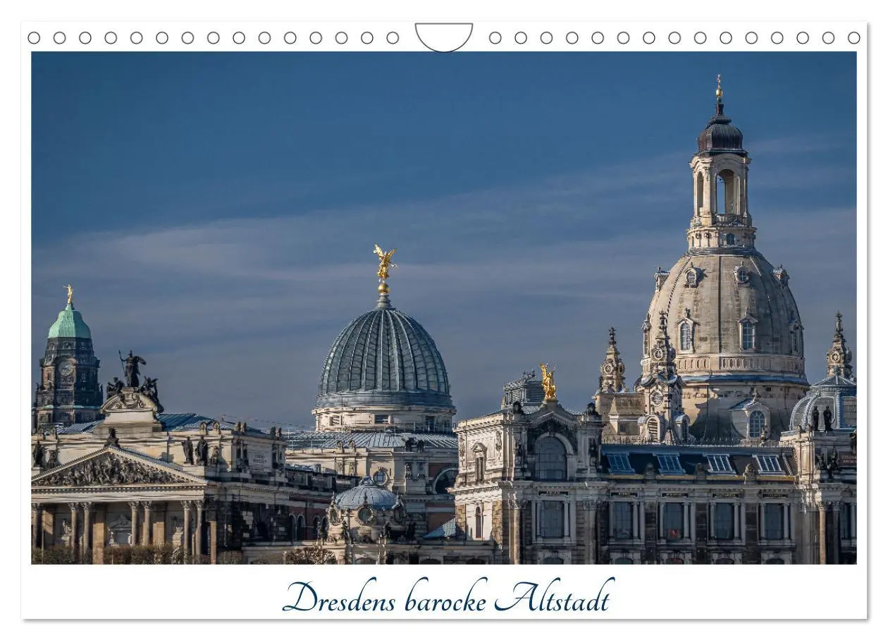 Cover: 9783457372173 | Dresdens barocke Altstadt (Wandkalender 2026 DIN A4 quer), CALVENDO...