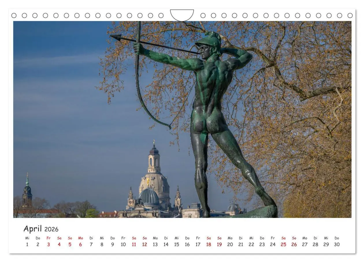 Bild: 9783457372173 | Dresdens barocke Altstadt (Wandkalender 2026 DIN A4 quer), CALVENDO...