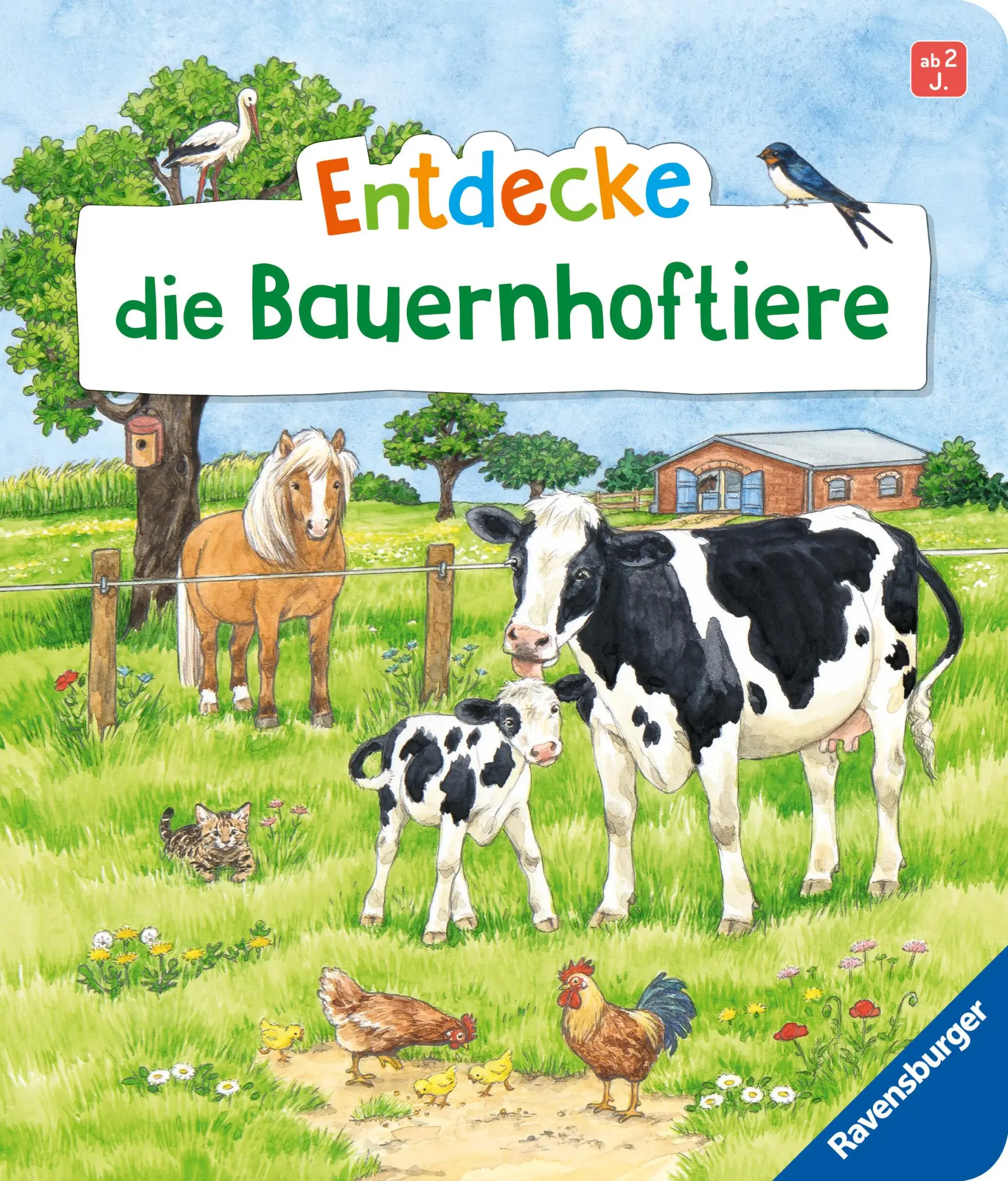 Cover: 9783473422173 | Entdecke die Bauernhoftiere | Bea Zorell | Buch | 20 S. | Deutsch