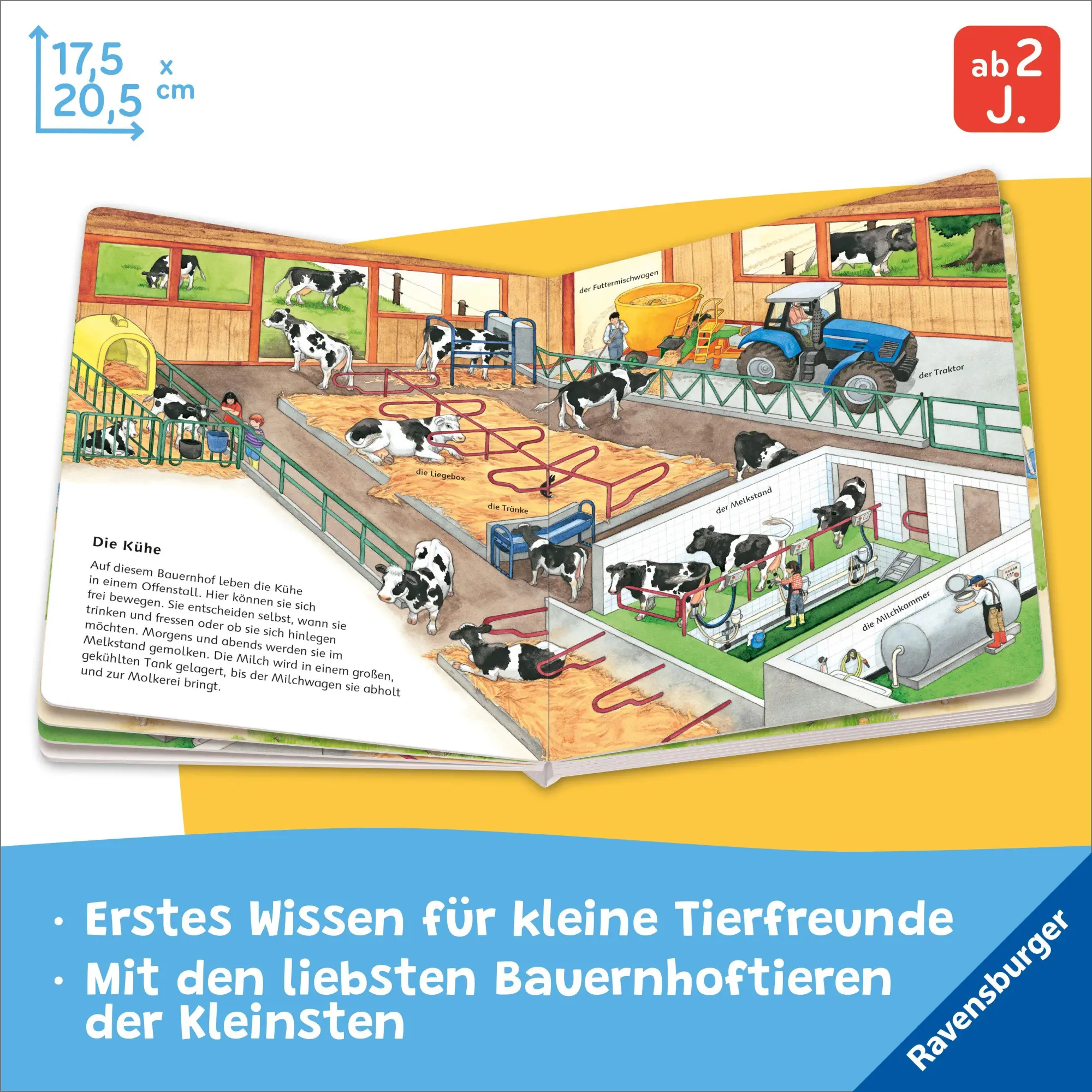 Bild: 9783473422173 | Entdecke die Bauernhoftiere | Bea Zorell | Buch | 20 S. | Deutsch