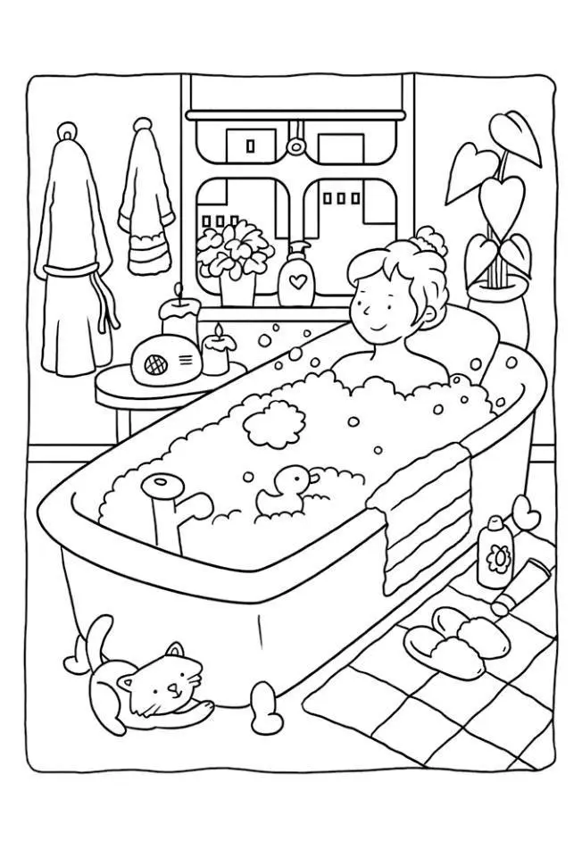 Bild: 9783987642173 | Cozy Girls Club: 40 hochwertige Karten Entspannt Ausmalen,...