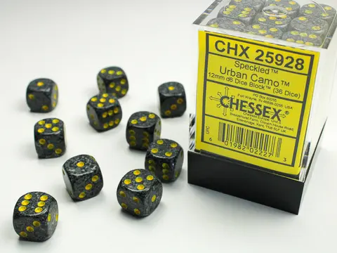 Cover: 601982022273 | Speckled® 12mm d6 Urban Camo™ Dice Block™ (36 dice) | deutsch