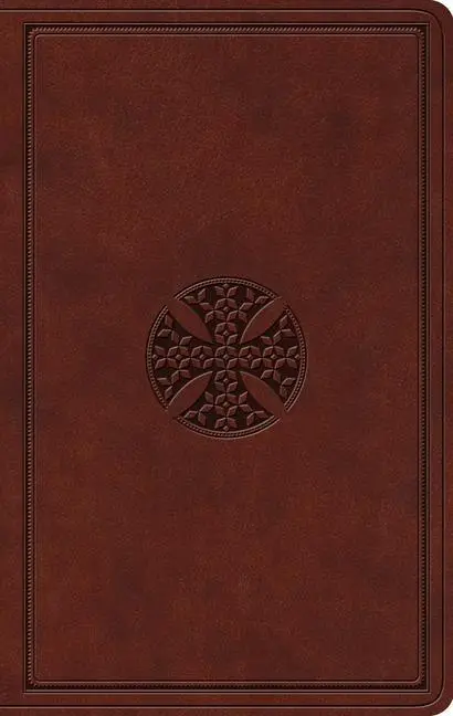 Cover: 9781433562273 | ESV Value Thinline Bible (Trutone, Brown, Mosaic Cross Design) | Buch