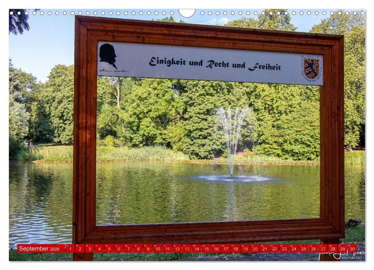 Bild: 9783457292273 | Es gibt nur ein Leben: Fallersleben. (Wandkalender 2026 DIN A3...