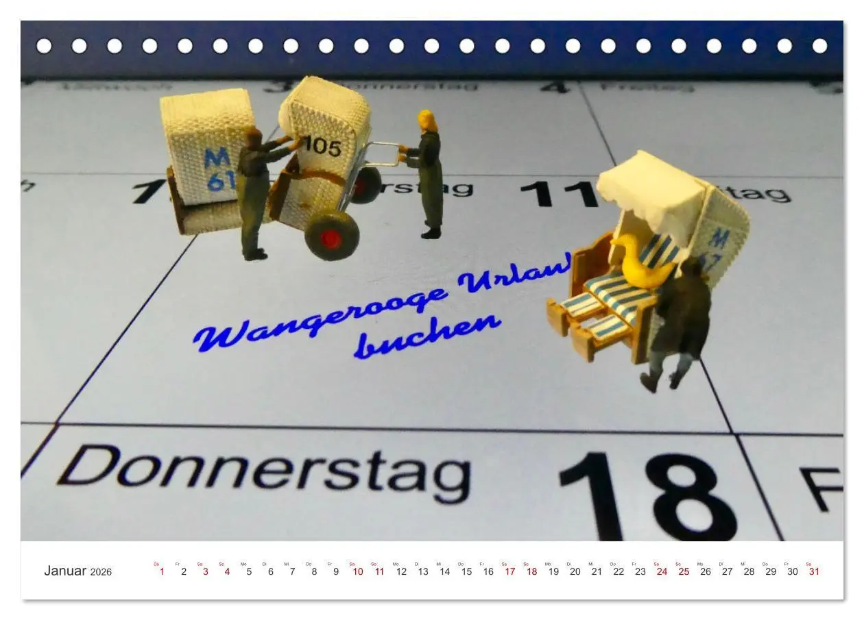 Bild: 9783457502273 | Wangerooge - kleine und große Urlaubserlebnisse (Tischkalender 2026...