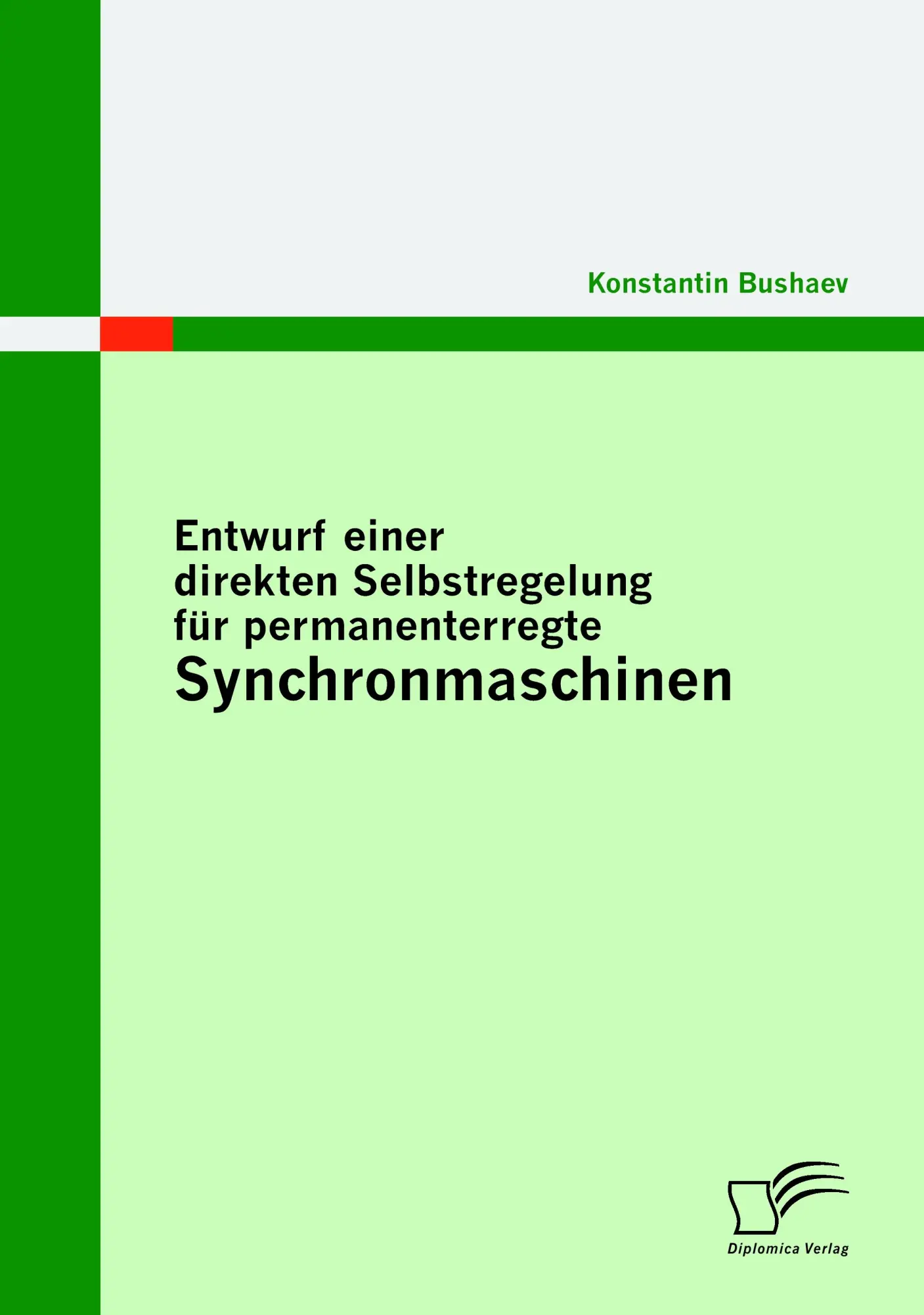 Cover: 9783842852273 | Entwurf einer direkten Selbstregelung für permanenterregte...