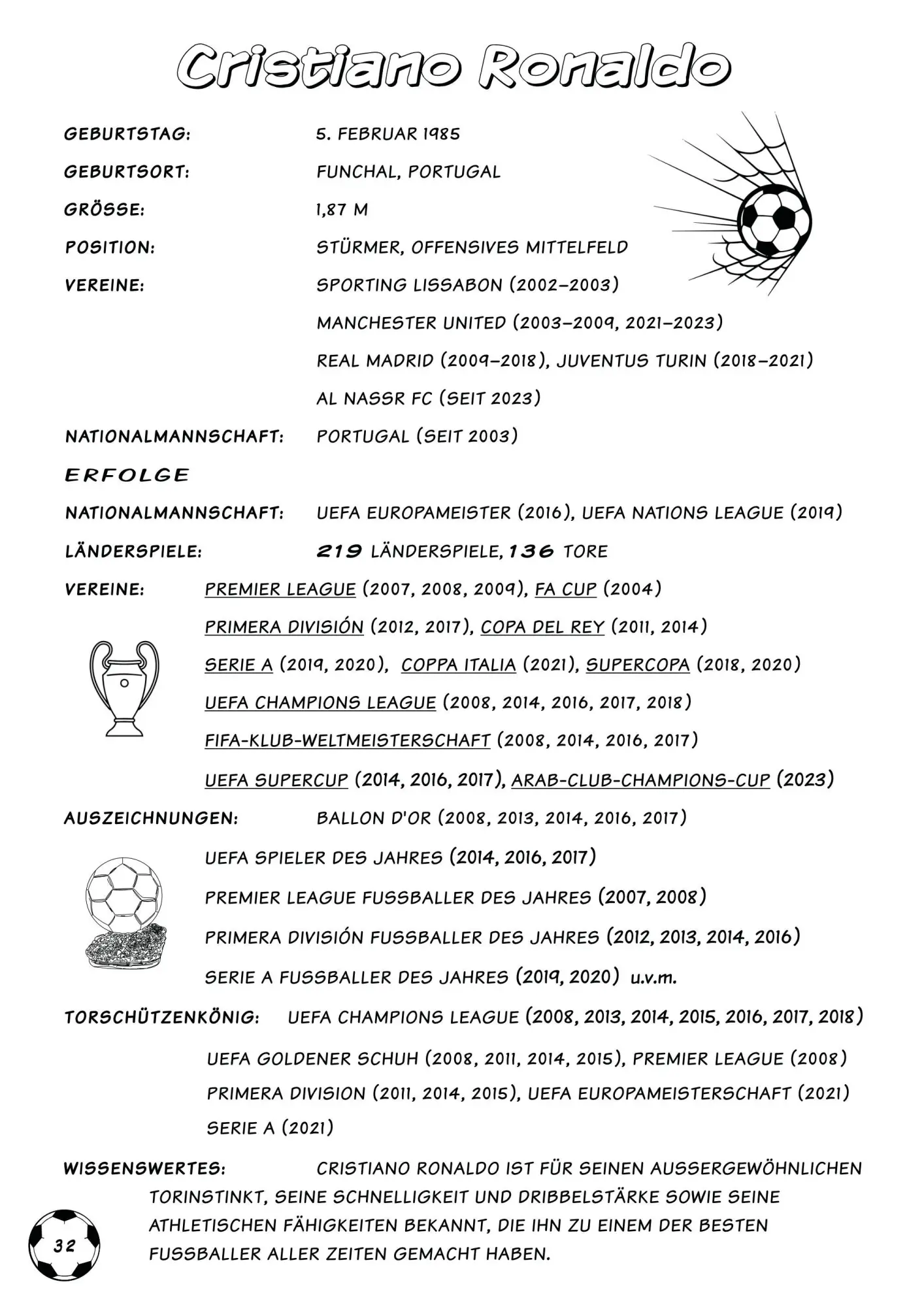 Bild: 9783986572273 | Fußball Malbuch - Tore, Siege &amp; Triumphe SUPERSTARS Fußballhelden...