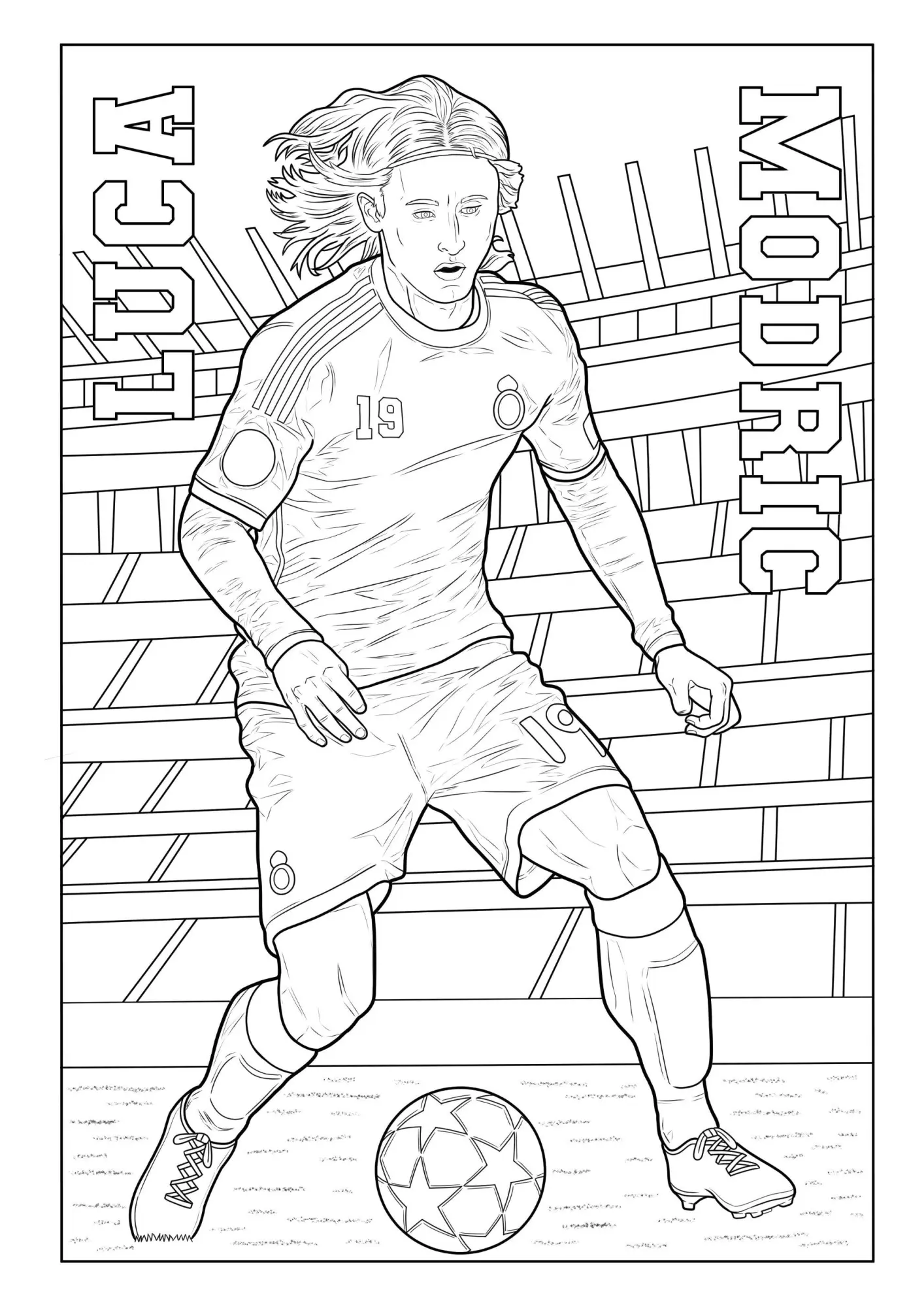 Bild: 9783986572273 | Fußball Malbuch - Tore, Siege &amp; Triumphe SUPERSTARS Fußballhelden...