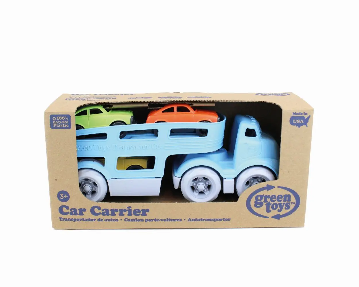 Bild: 816409012373 | GREENTOYS - Auto-Transporter mit 3 Autos | 8601237 | 2023 | GREENTOYS