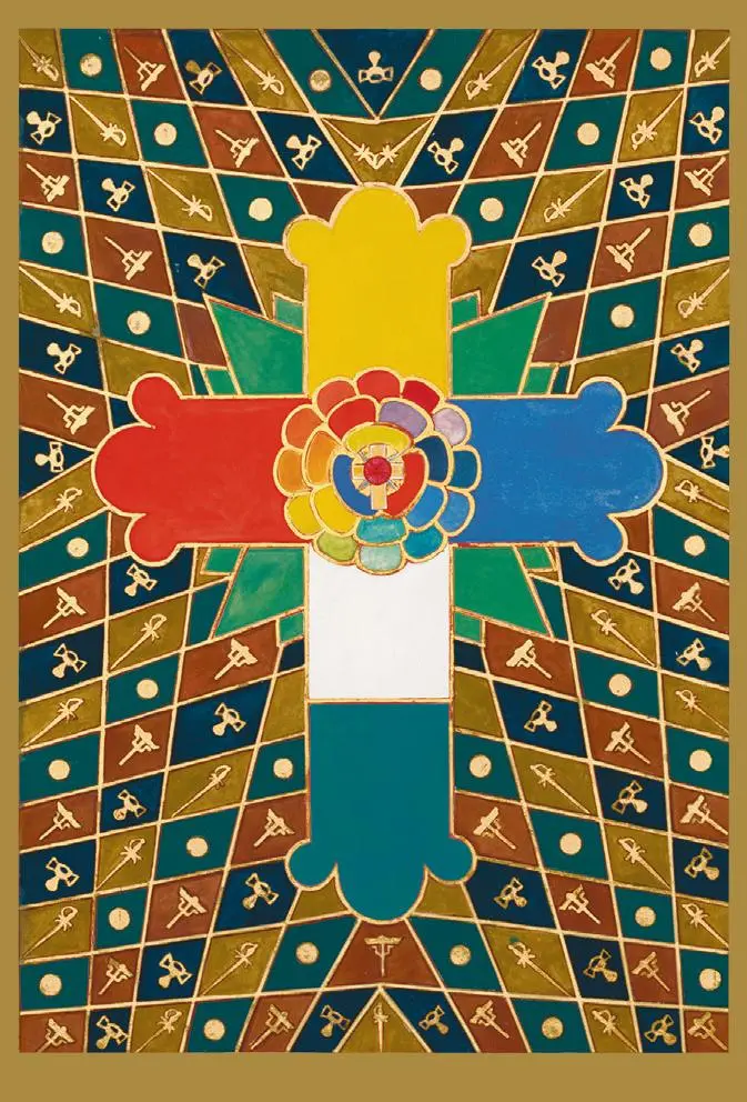 Bild: 4250375102373 | Aleister Crowley Thoth Tarot (Standard Ausgabe, Deutsch, DE) | Crowley