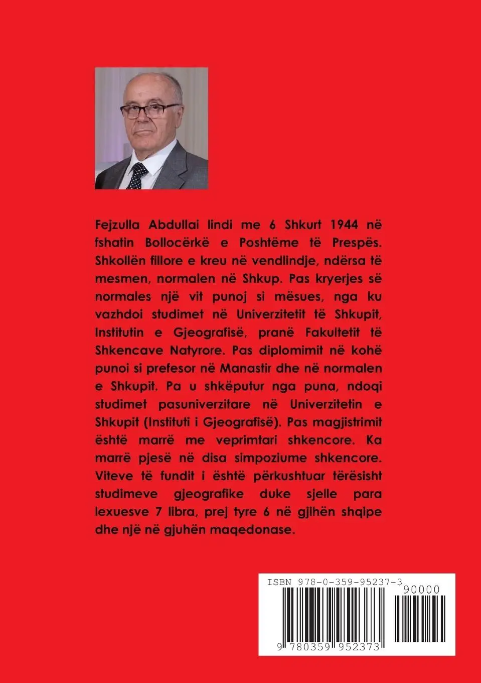 Rückseite: 9780359952373 | Albanofobia | Fejzulla Abdullai | Taschenbuch | Albanisch | 2019