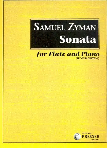 Cover: 9781598062373 | Sonata | For Flute and Piano | Samuel Zyman | Buch + Einzelstimme(n)
