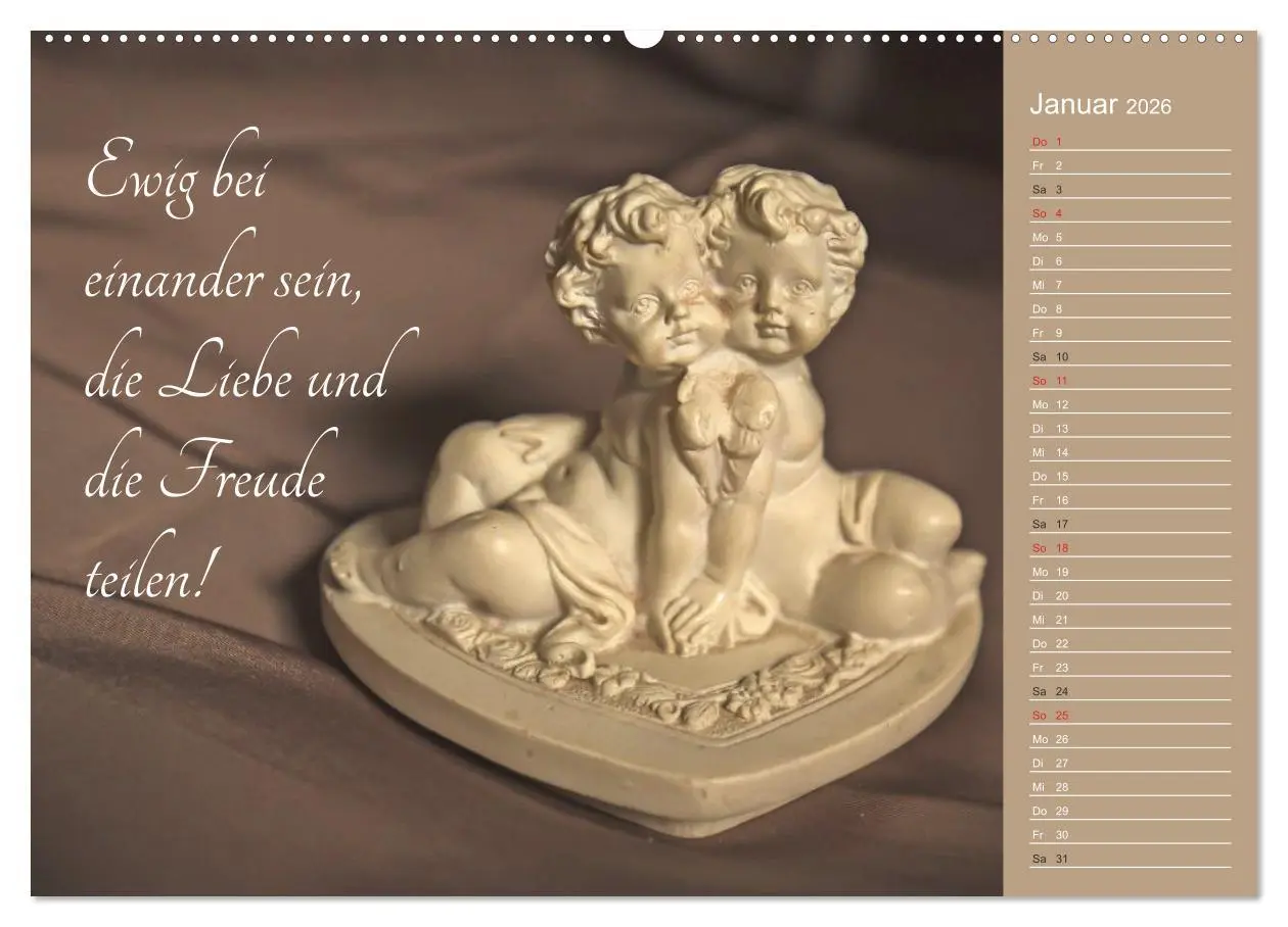 Bild: 9783457972373 | Engel - Die Worte der Liebe (hochwertiger Premium Wandkalender 2026...