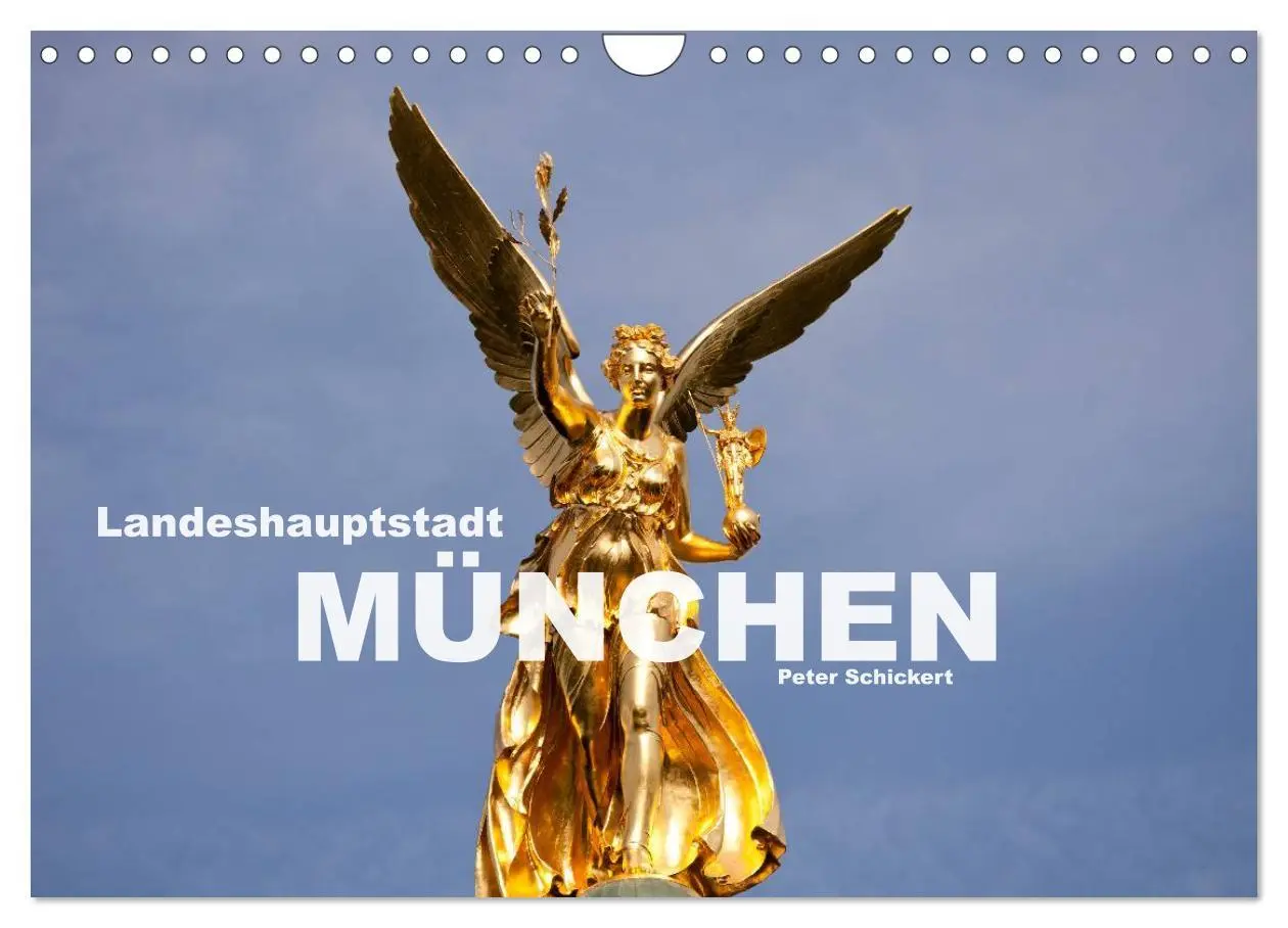 Cover: 9783516132373 | Landeshauptstadt München (Wandkalender 2026 DIN A4 quer), CALVENDO...