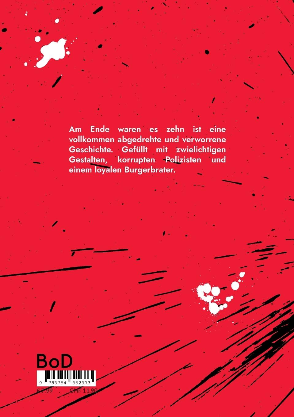 Rückseite: 9783754352373 | Am Ende waren es zehn | Sofian Moon Jr. | Taschenbuch | Paperback