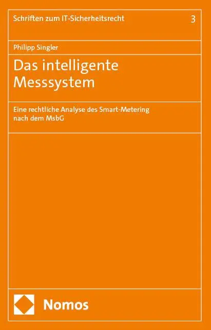 Cover: 9783756022373 | Das intelligente Messsystem | Philipp Singler | Buch | 885 S. | 2024