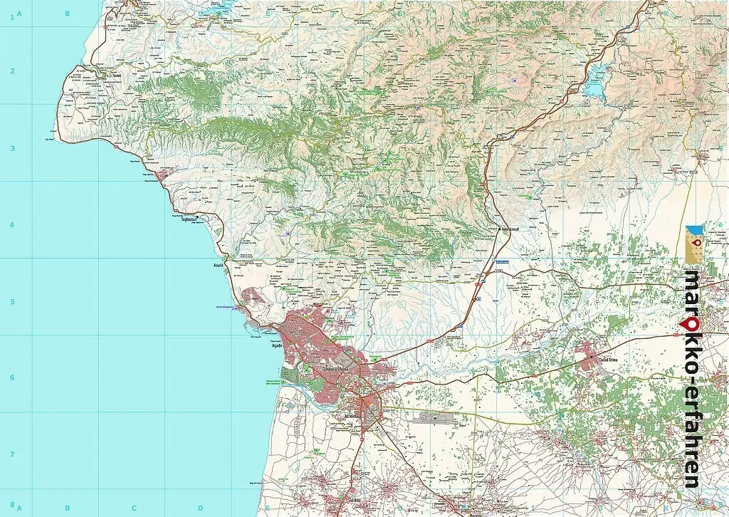 Bild: 9783943752373 | J12: Agadir - Taghazout - Imouzzer 1:120.000 GPS - Waypoints | 2 S.
