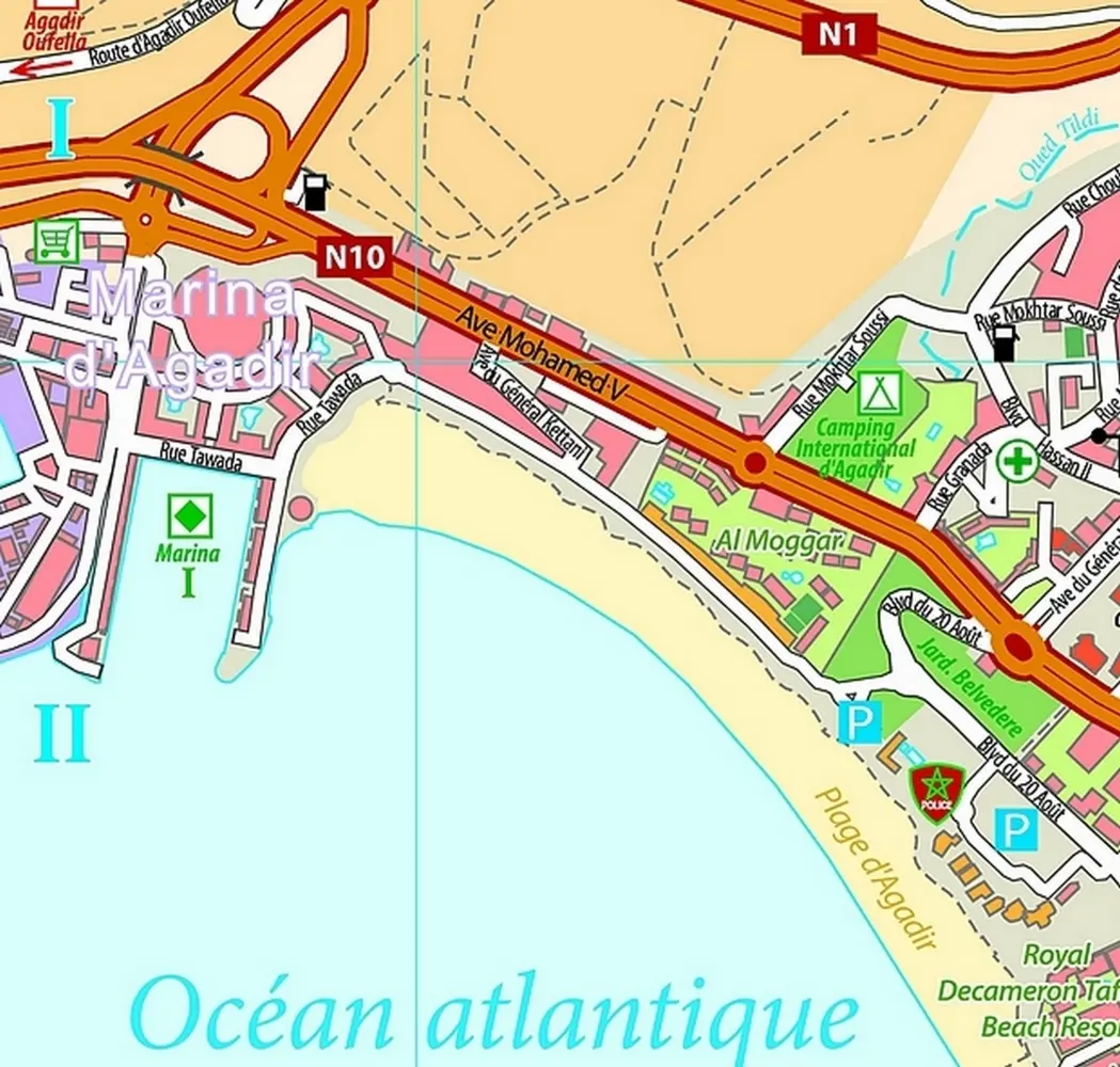 Bild: 9783943752373 | J12: Agadir - Taghazout - Imouzzer 1:120.000 GPS - Waypoints | 2 S.