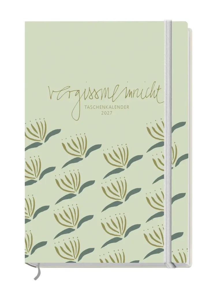 Cover: 9783961572373 | vergissmeinnicht 2027 | Taschenkalender | Anja Schäfer | Kalender