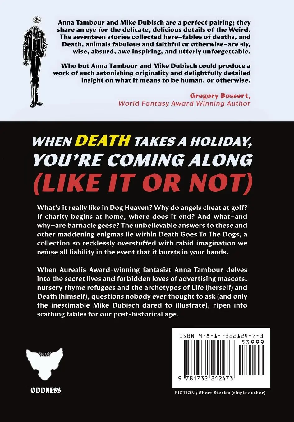 Rückseite: 9781732212473 | Death Goes to the Dogs | Anna Tambour (u. a.) | Buch | Englisch | 2023