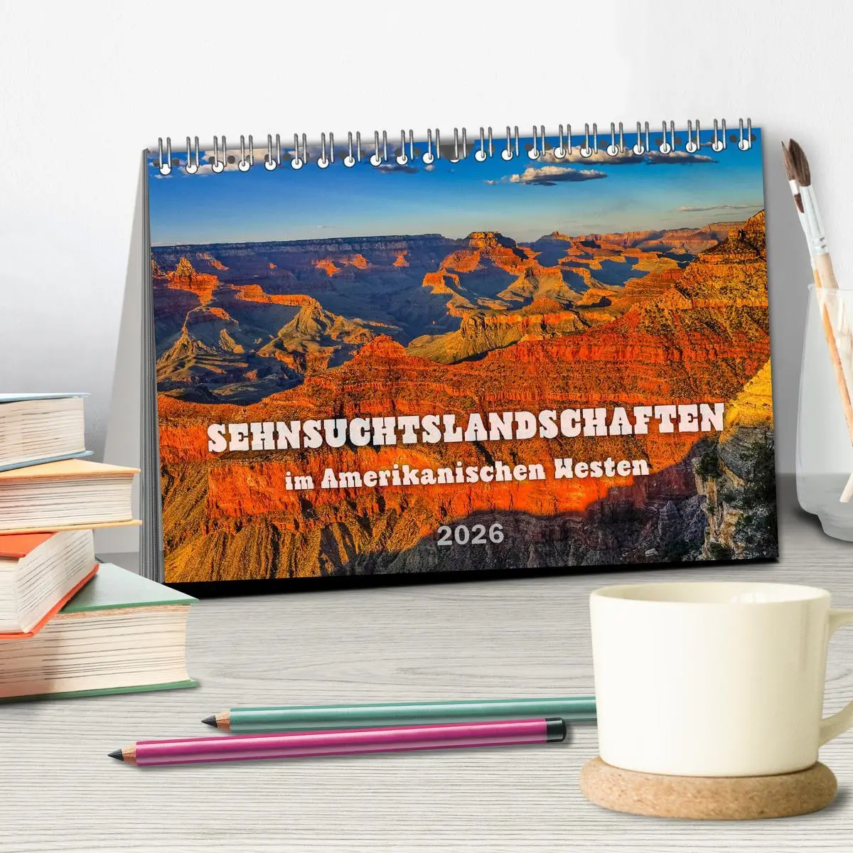 Bild: 9783457272473 | Sehnsuchts Landschaften im Amerikanischen Westen (Tischkalender...