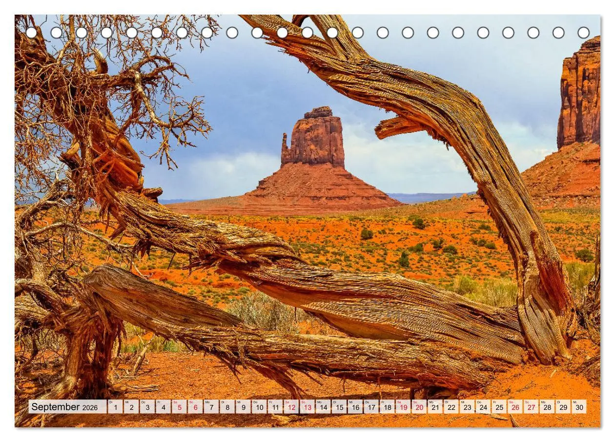 Bild: 9783457272473 | Sehnsuchts Landschaften im Amerikanischen Westen (Tischkalender...