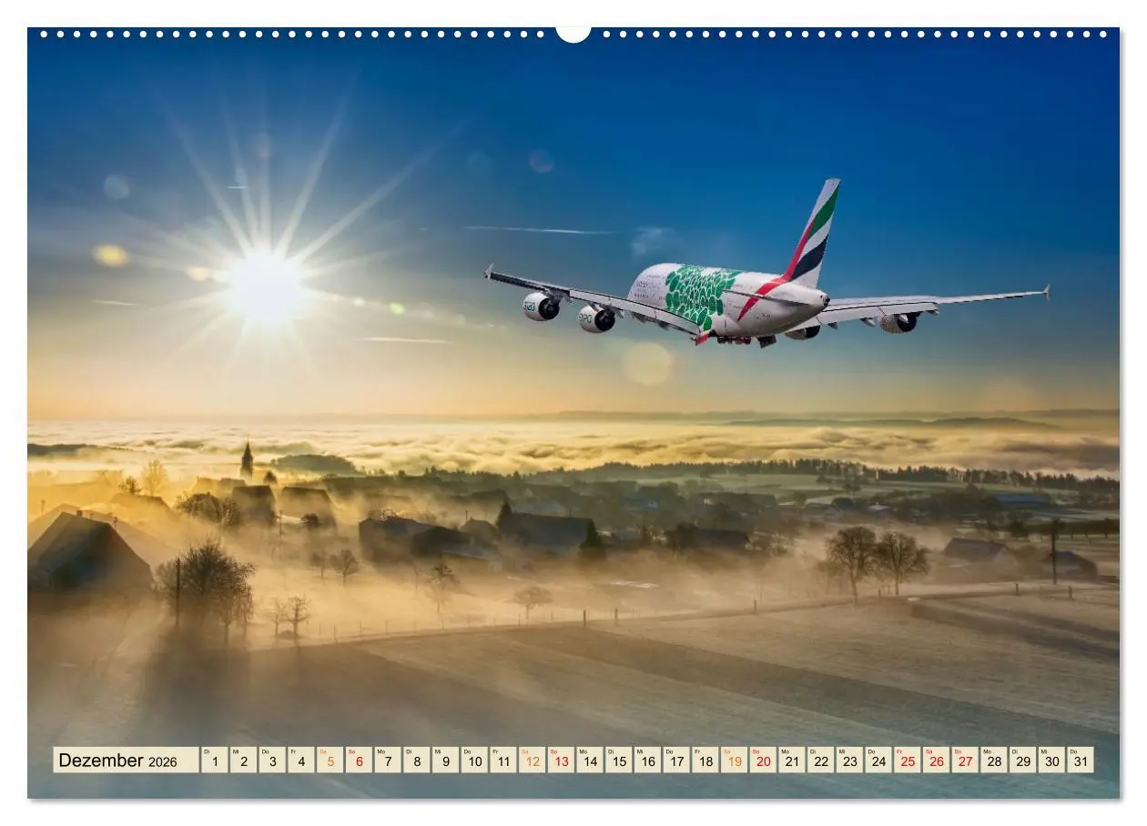 Bild: 9783457582473 | Flugzeuge - ab in den Urlaub (hochwertiger Premium Wandkalender...