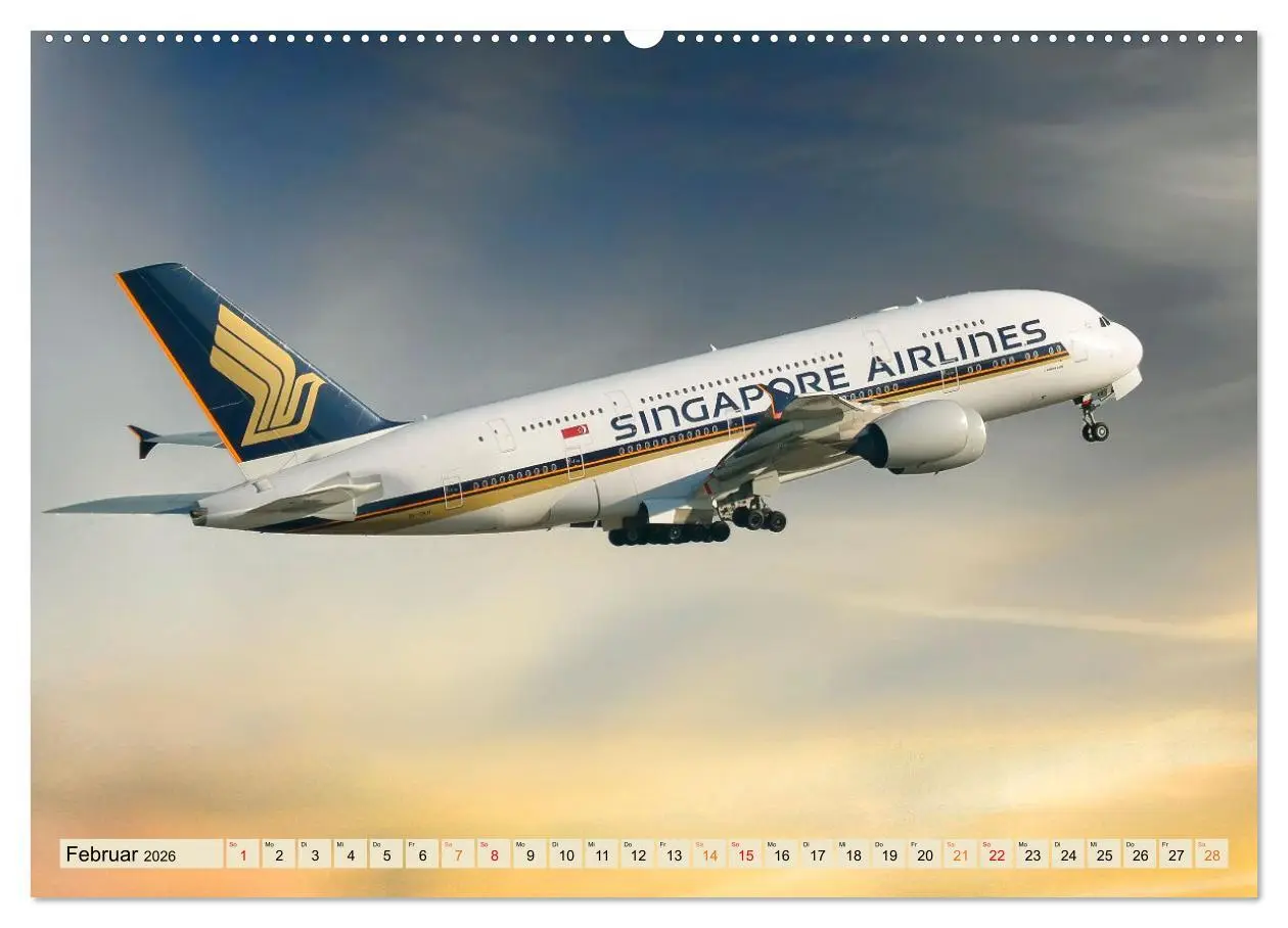 Bild: 9783457582473 | Flugzeuge - ab in den Urlaub (hochwertiger Premium Wandkalender...
