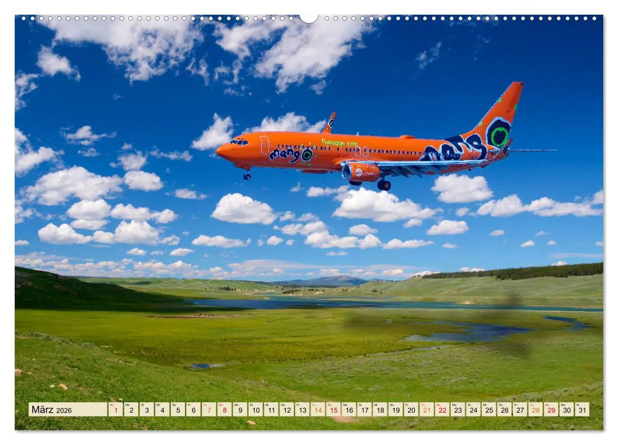 Bild: 9783457582473 | Flugzeuge - ab in den Urlaub (hochwertiger Premium Wandkalender...