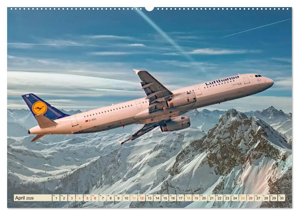 Bild: 9783457582473 | Flugzeuge - ab in den Urlaub (hochwertiger Premium Wandkalender...