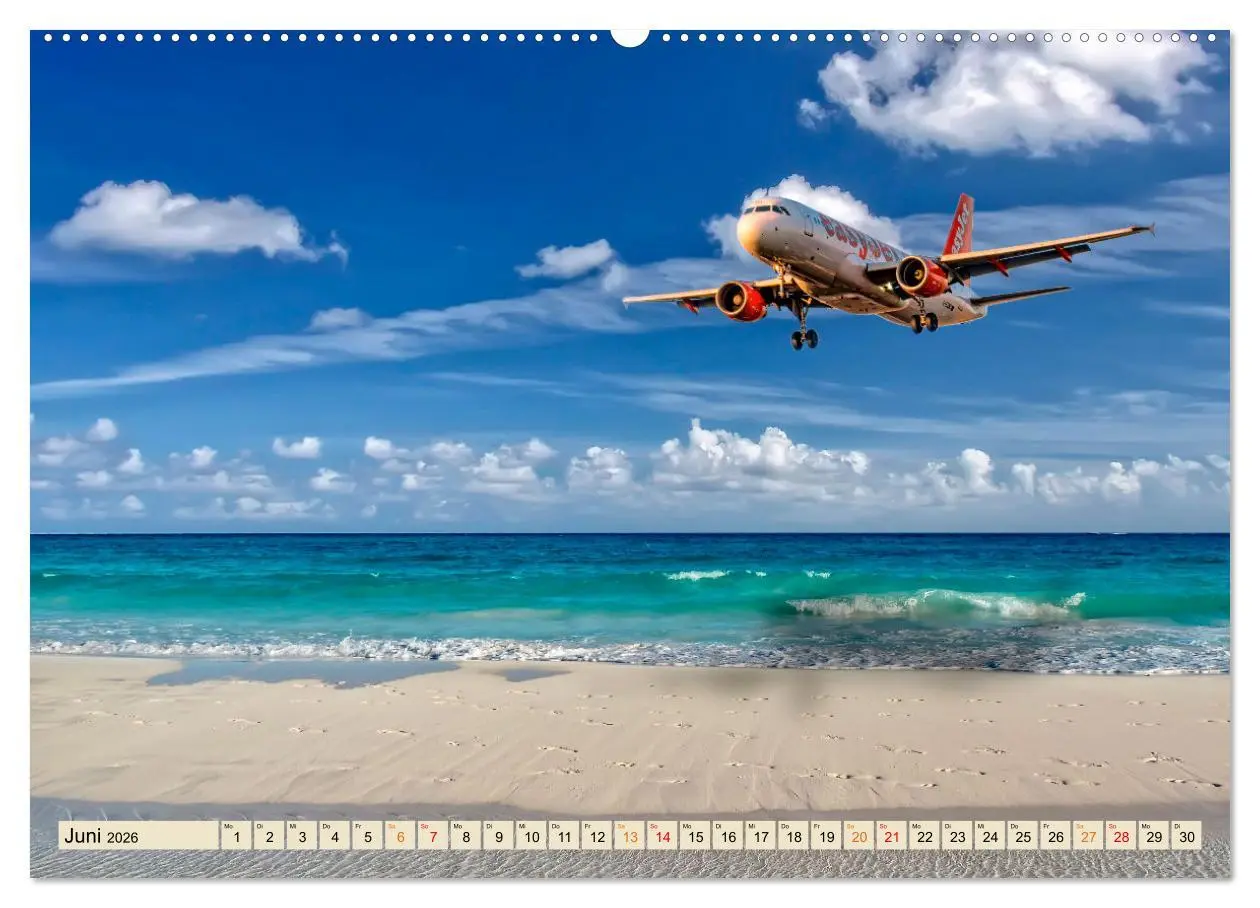 Bild: 9783457582473 | Flugzeuge - ab in den Urlaub (hochwertiger Premium Wandkalender...