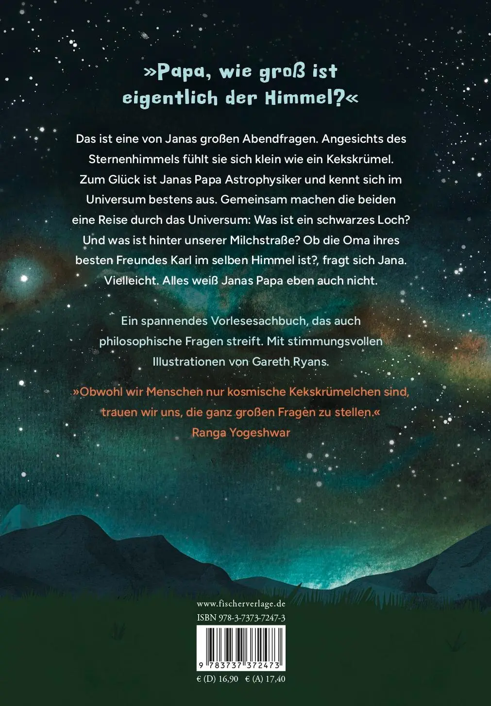 Rückseite: 9783737372473 | Kekskrümel im All. Wie groß ist die Unendlichkeit? | Falcke (u. a.)