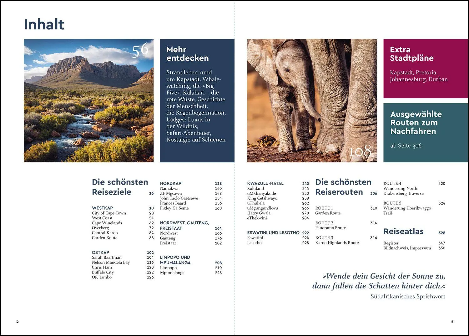 Bild: 9783969652473 | KUNTH Unterwegs in Südafrika | Das große Reisebuch | Schetar (u. a.)
