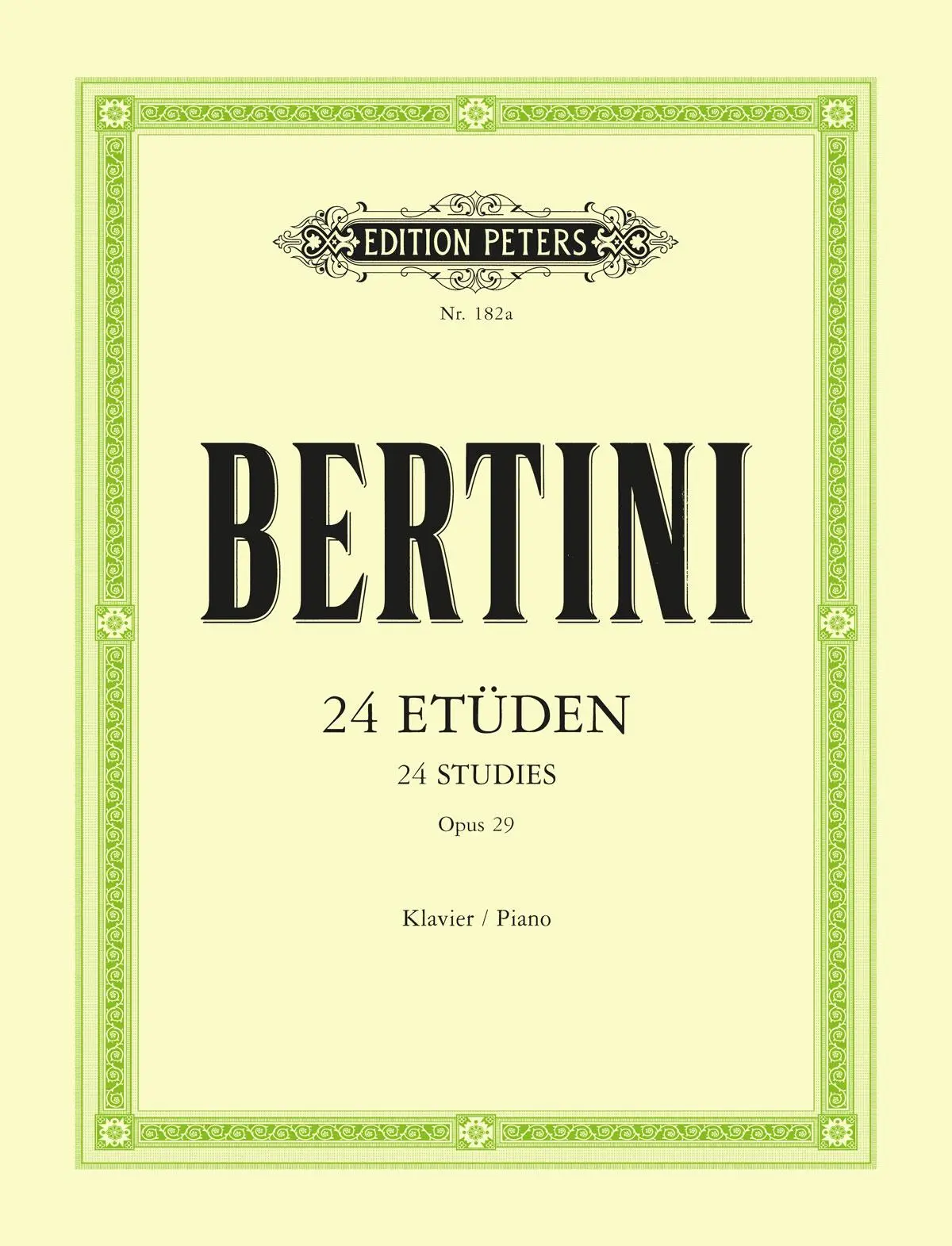 Cover: 9790014002473 | 24 Studies Op. 29 | Adolf Ruthardt | Broschüre | Buch | Englisch