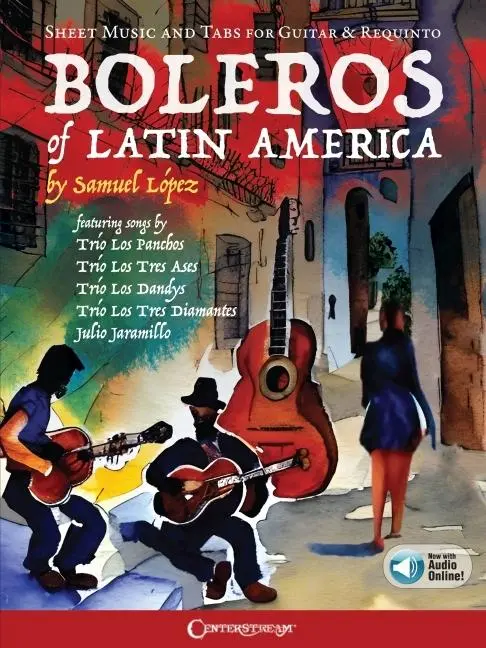 Cover: 196288322573 | Boleros of Latin America: Sheet Music and Tabs for Guitar &amp;...