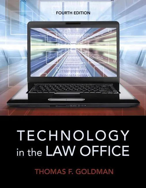 Cover: 9780133802573 | Technology in the Law Office | Thomas Goldman (u. a.) | Taschenbuch