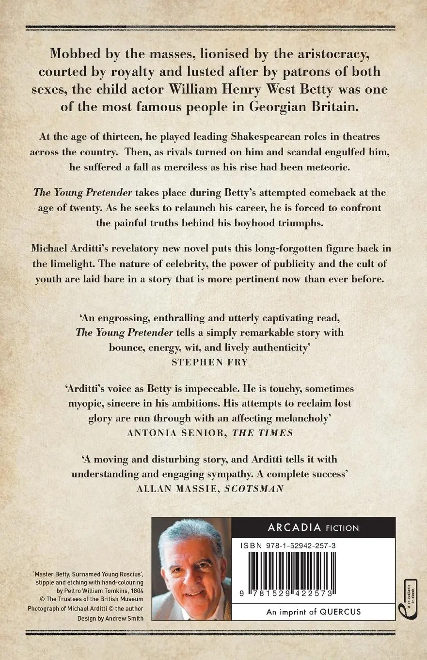Rückseite: 9781529422573 | The Young Pretender | Michael Arditti | Taschenbuch | Englisch | 2023