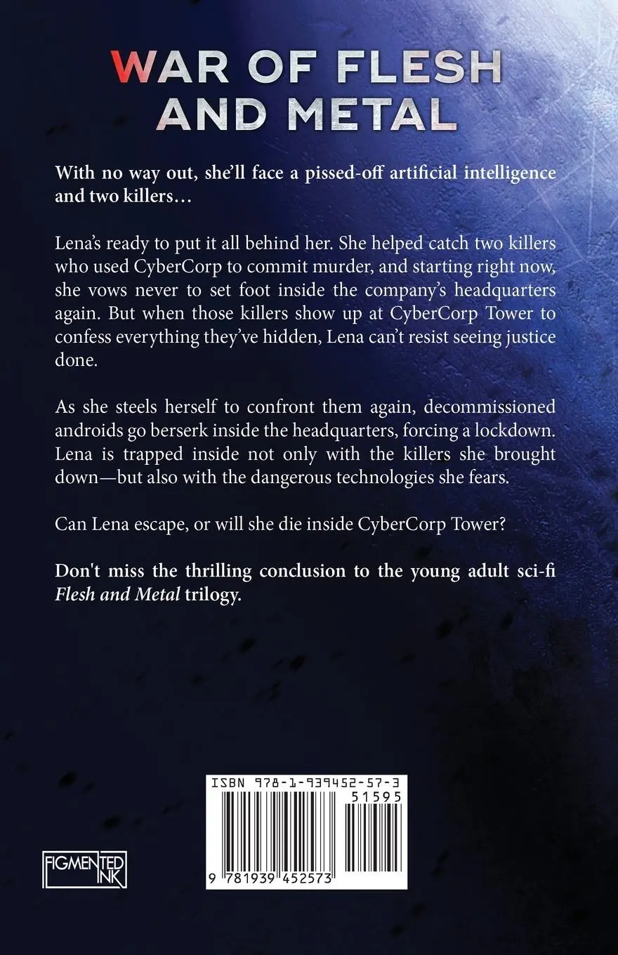 Rückseite: 9781939452573 | War of Flesh and Metal | Alicia Ellis | Taschenbuch | Englisch | 2023