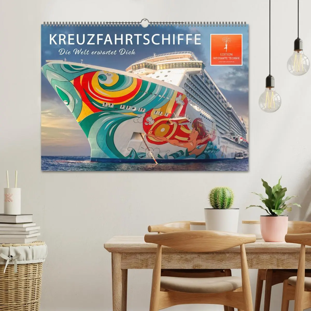 Bild: 9783457642573 | Kreuzfahrtschiffe - die Welt erwartet Dich (Wandkalender 2026 DIN...