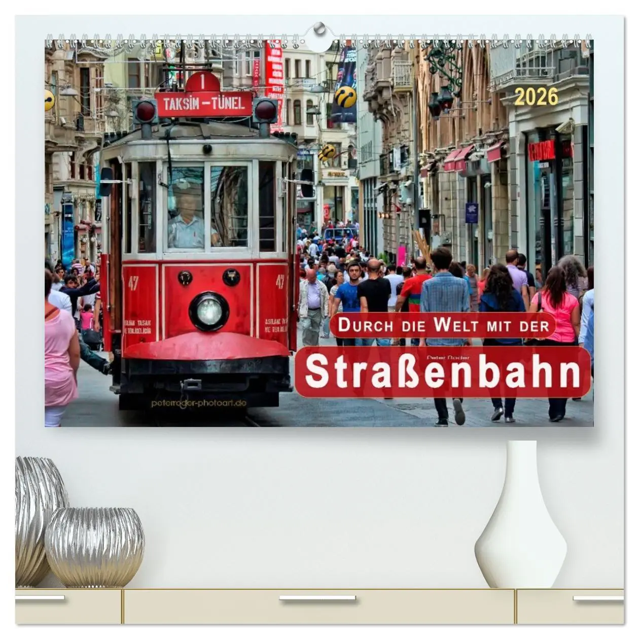 Cover: 9783457952573 | Durch die Welt mit der Straßenbahn (hochwertiger Premium...