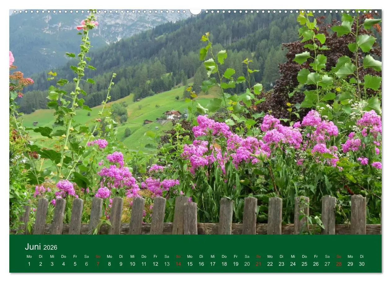 Bild: 9783516112573 | Stubaital (Wandkalender 2026 DIN A2 quer), CALVENDO Monatskalender