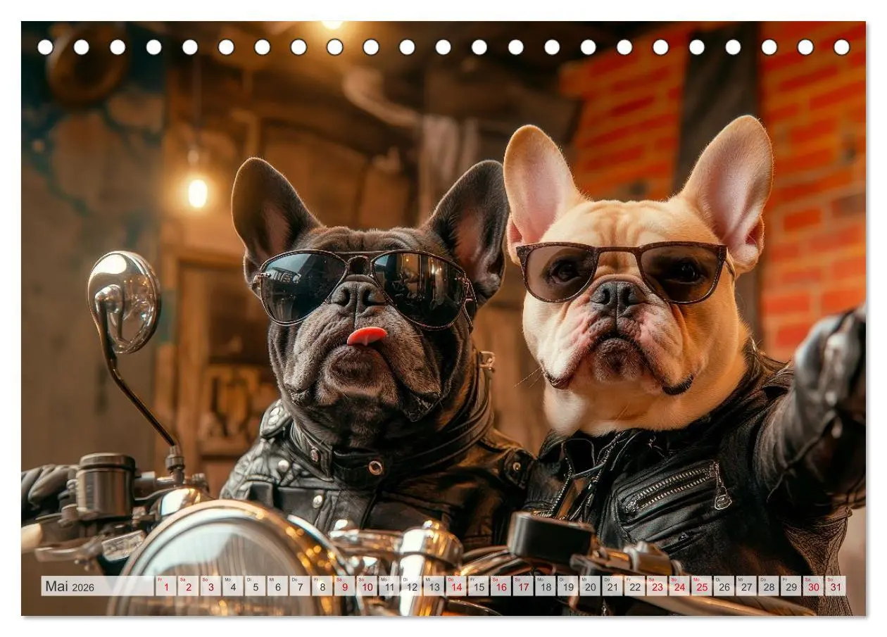 Bild: 9783516592573 | HUNDE-SELFIES Tierischer Outdoorspaß (Tischkalender 2026 DIN A5...