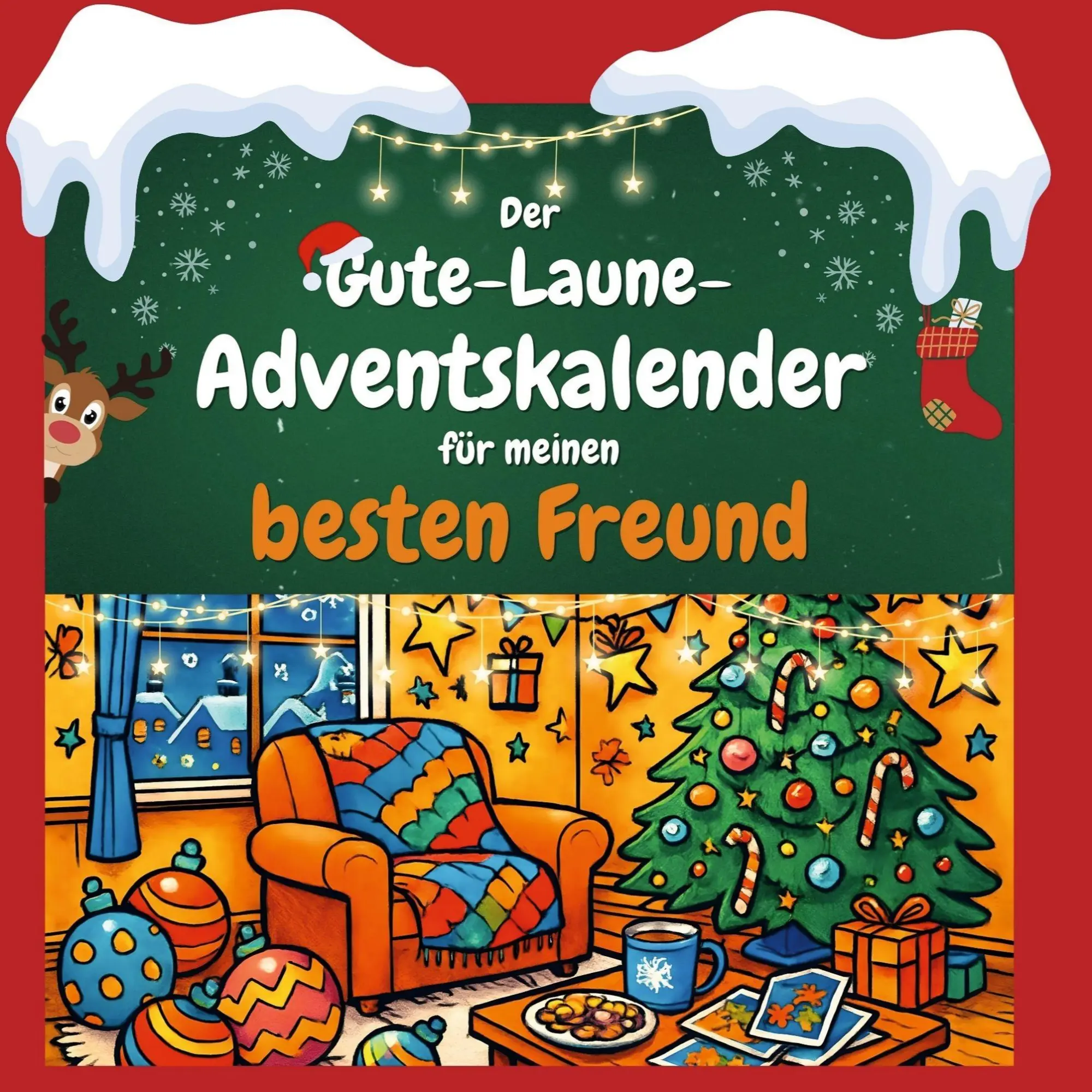 Cover: 9783695312573 | Der Gute-Laune-Adventskalender für meinen besten Freund | Julia König