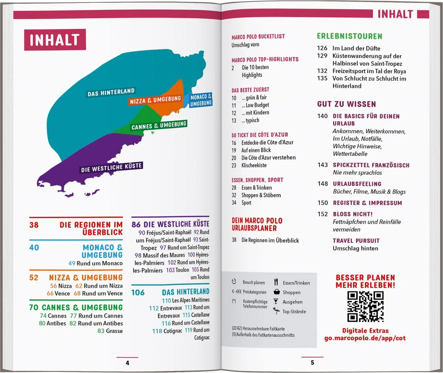 Bild: 9783829742573 | MARCO POLO Reiseführer Côte d'Azur | Peter Bausch (u. a.) | Buch