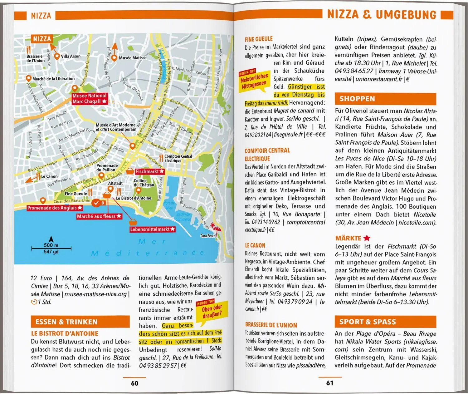 Bild: 9783829742573 | MARCO POLO Reiseführer Côte d'Azur | Peter Bausch (u. a.) | Buch