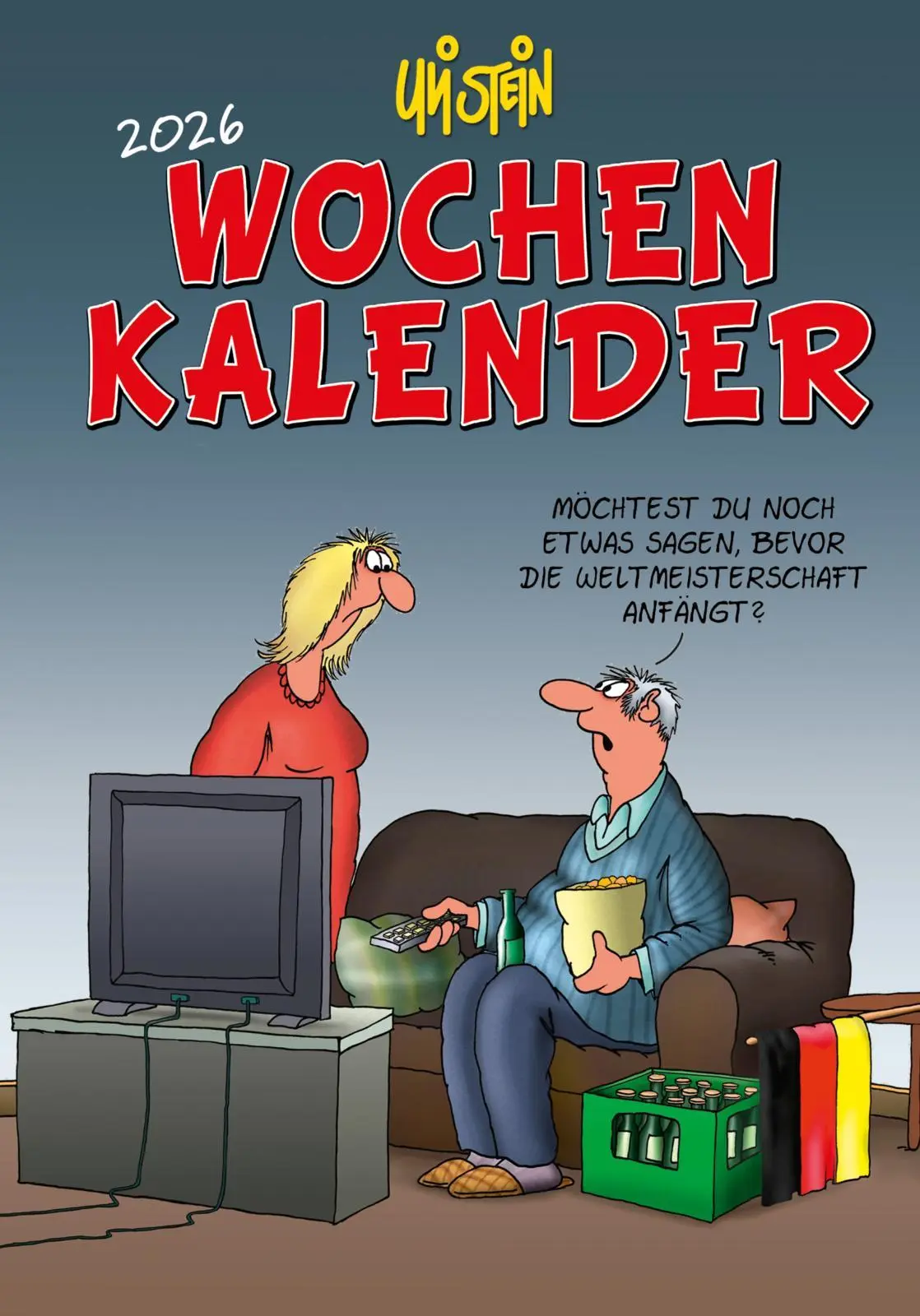 Cover: 9783830322573 | Uli Stein Wochenkalender 2026: Taschenkalender mit Spiralbindung...