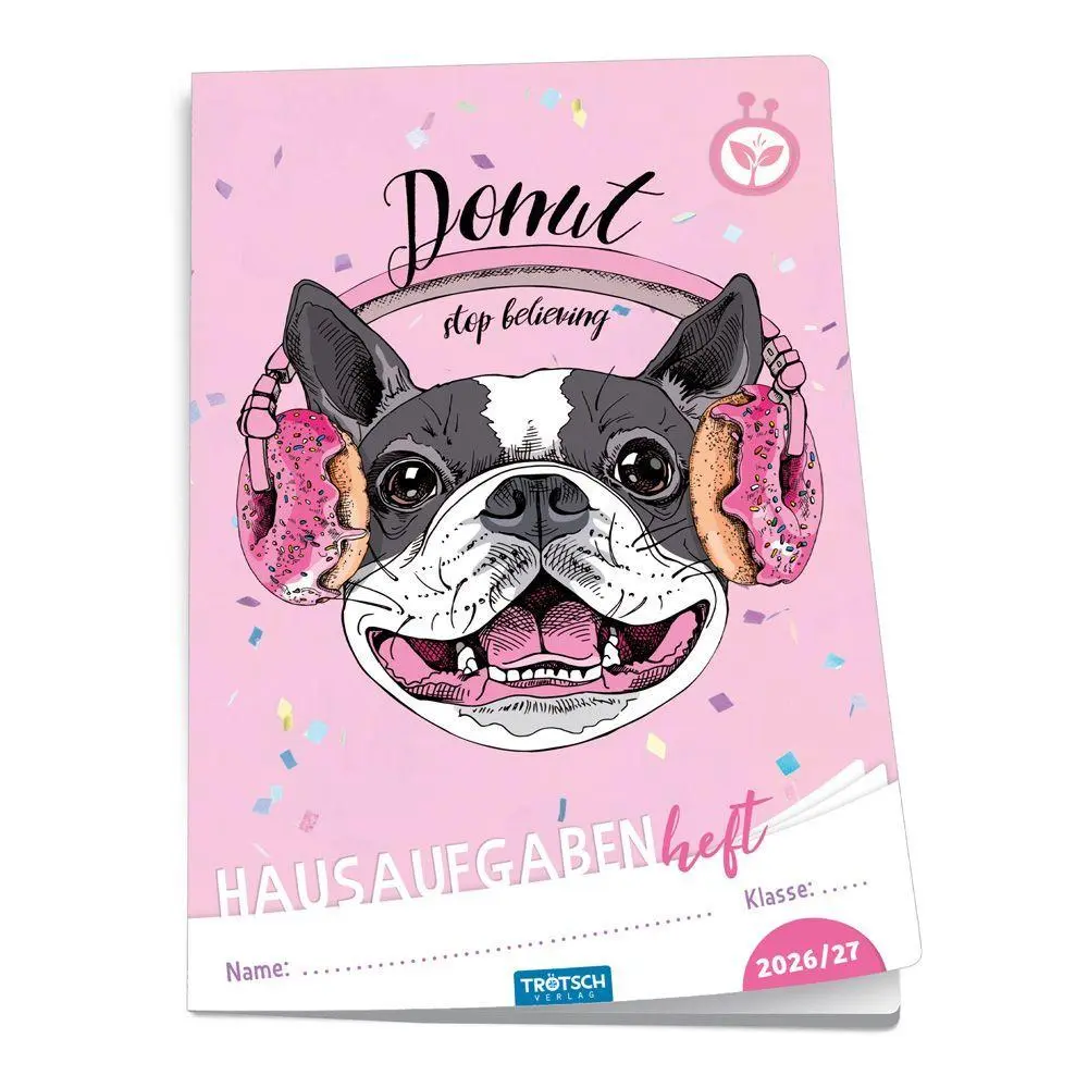 Cover: 4251901512673 | TRÖTSCH - Jahresbezogenes Hausaufgabenheft Grundschule Hund 26/27 | KG