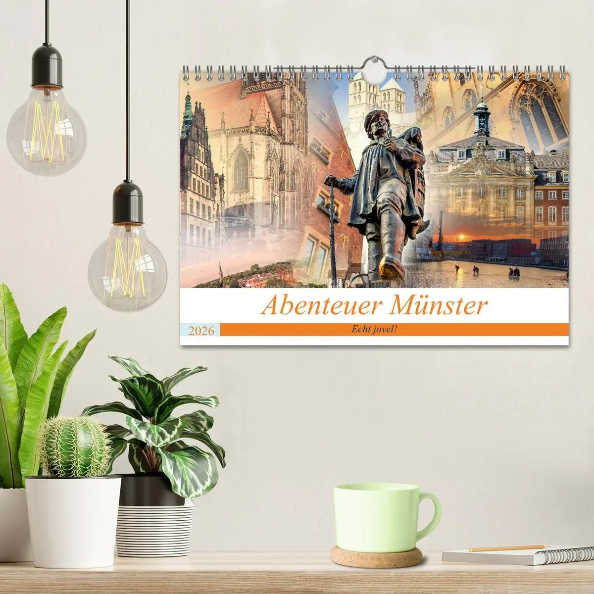 Bild: 9783457632673 | Abenteuer Münster - Echt jovel! (Wandkalender 2026 DIN A4 quer),...